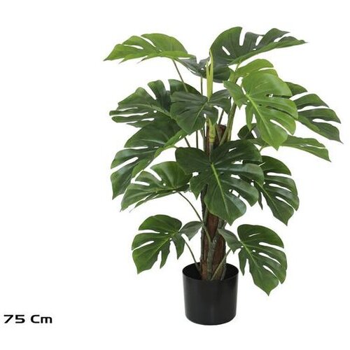  DEKORATIVNO STABLO MONSTERA 75 CM ZELENO PVC Cijene