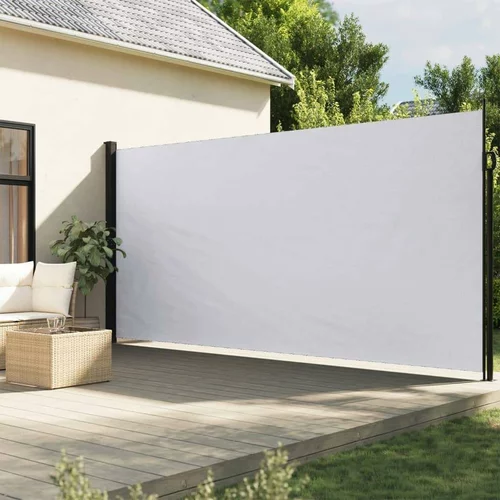  Zložljiva stranska tenda bela 220x300 cm