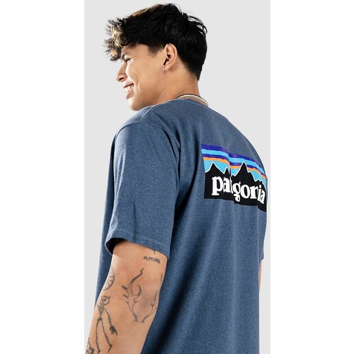 Patagonia P-6 Logo Responsibili T-shirt utility blue Cene