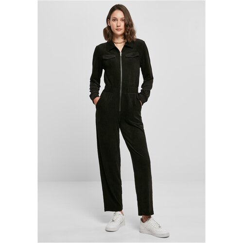 UC Ladies Ladies Velvet Rib Boiler Suit black Slike