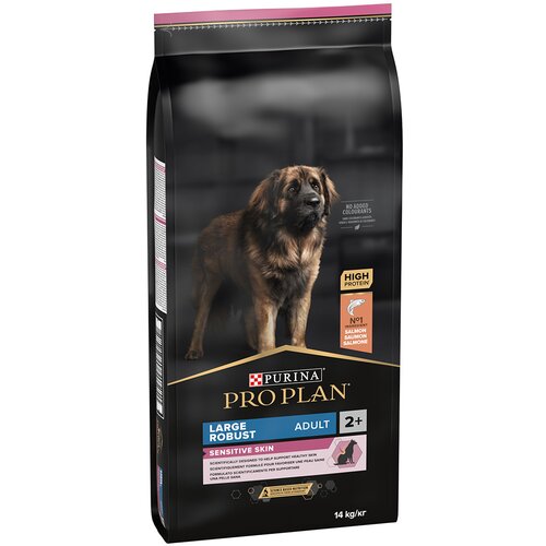 Pro Plan Large Robust Adult Sensitive Skin losos - 14 kg Slike