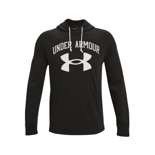 Under Armour UA Rival Terry Big Logo Hoodie, Black/Onyx White, (20491826) Cene