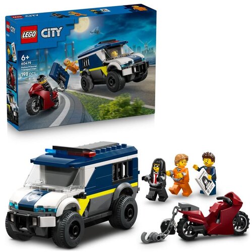 Lego Policijski kombi za prevoz zatvorenika 60479 Slike