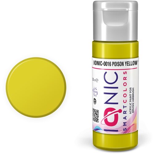 AMMO by MIG Jimenez AMMO Ionic Smart Colors Poison Yellow 20ml | Akrilna Boja za Minijature IONIC-0016 Cene