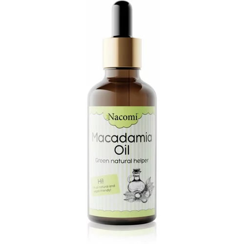 Nacomi Green Natural Helper makadamijevo olje 50 ml