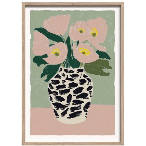 Styler Tiskana slika s okvirom 50x70 cm Spotted Vase &ndash; Cijene