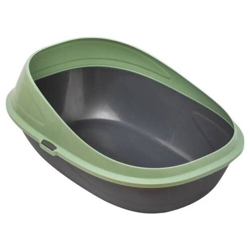 Petmax Otvoreni toalet za mačke 59 cm x 39 cm x 23 cm Zeleni Cene