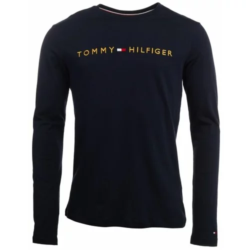Tommy Hilfiger TOMMY ORIGINAL-CN LS TEE LOGO Muška majica dugih rukava, tamno plava, veličina