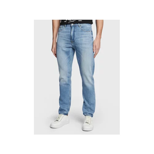 Guess Jeans hlače James M3GA14 D4Z62 Modra Relaxed Fit