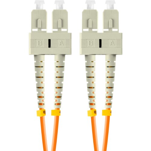 Lanberg Latiguillo Fiber 5M Multi SC/UPC-SC/UPC Duplex OM2 50/125 LSZH Naraja, (20754850) Cene