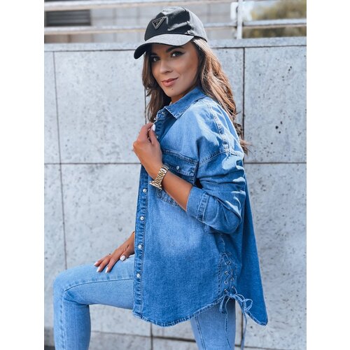 DStreet Women&amp;#039;s denim shirt ITALIANA blue Slike