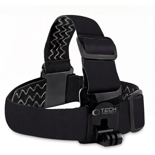 TECH-PROTECT GA100 NAGLAVNI NOSILEC GO PRO / DJI BLACK NOSILEC ZA KAMERO, (22007506) Slike