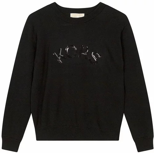 Michael Kors Otroški pulover črna barva