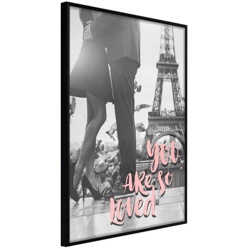  Poster - Love in Paris 30x45 Slike