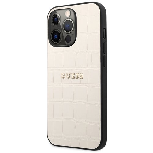 Guess Apple iPhone 13 Pro PU ovitek Croco, Bež, (21244268) Cene