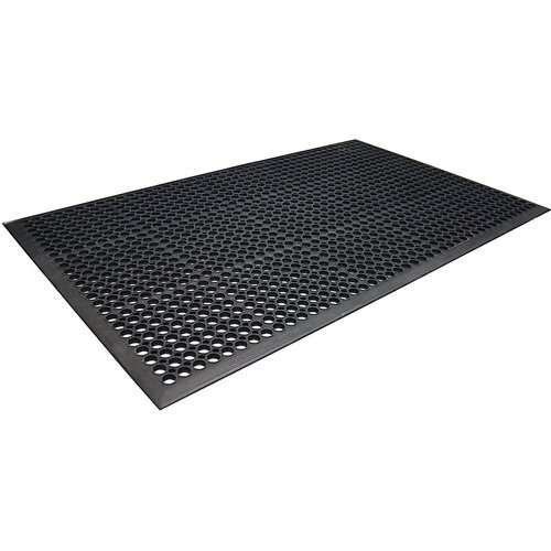 COBA Naluknjana gumijasta podloga Rampmat, DxŠxV 1500 x 900 x 12 mm, črna guma Cene