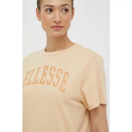 Ellesse Pamučna majica boja: narančasta