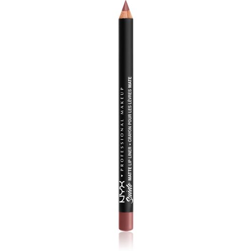 NYX Professional Makeup Suede Matte Lip Liner mat olovka za usne nijansa 25 Whipped Cavier 1 g Slike