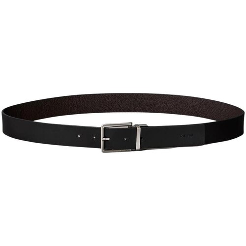 Calvin Klein Jeans Pasovi WARMTH BUCKLE SMOOTH 35MM ADJ/RE LV04D7064G Črna Slike