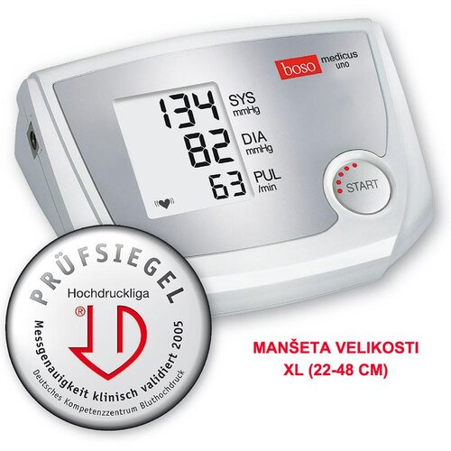  Avtomatski nadlaktni merilnik krvnega tlaka BOSO MEDICUS UNO XL Cene