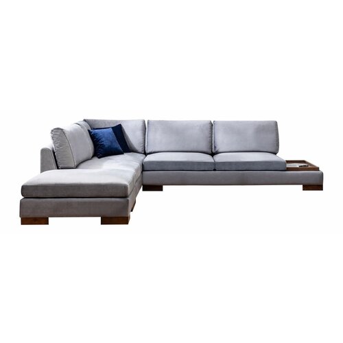 Balcab Home Siva kutna garnitura (s lijevim kutom) Tulip &amp;ndash; Slike