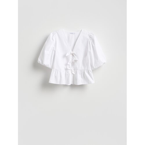 Reserved LADIES` BLOUSE - bijela Slike