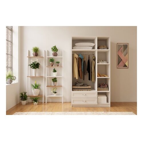 Hanah home Ormar Rb-119-01, 105x184x52 cm, Bež Slike