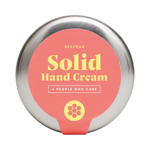4 People Who Care Solid Hand Cream Beeswax