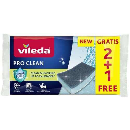 Vileda Gobice za pomivanje posode v kompletu 9 ks Pro Clean – Cene