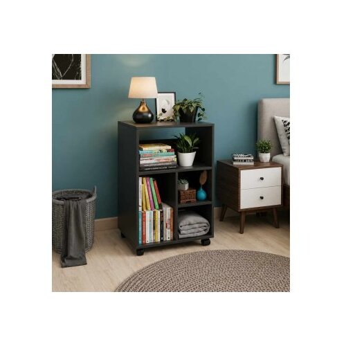 Hanah home Polica za knjige Cuup Black Cene