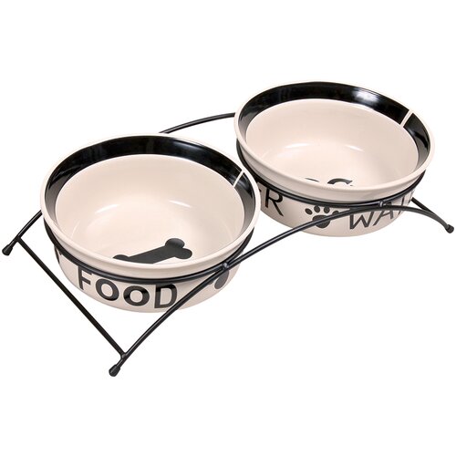 Trixie Eat on Feet Komplet posod s stojalom - 2 x 1,6 l/ Ø 20 cm Cene