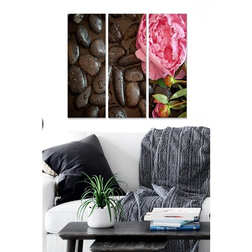 Wallity MDF1034664 multicolor decorative mdf painting (3 pieces) Slike