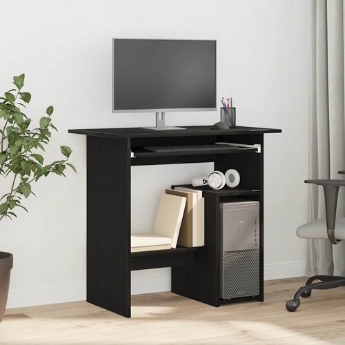  Stol crni hrast 80x45x74 cm konstruirano drvo Cene
