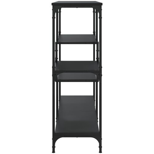  Konzolni stol crni 100 x 32 x 95 cm od konstruiranog drva Slike