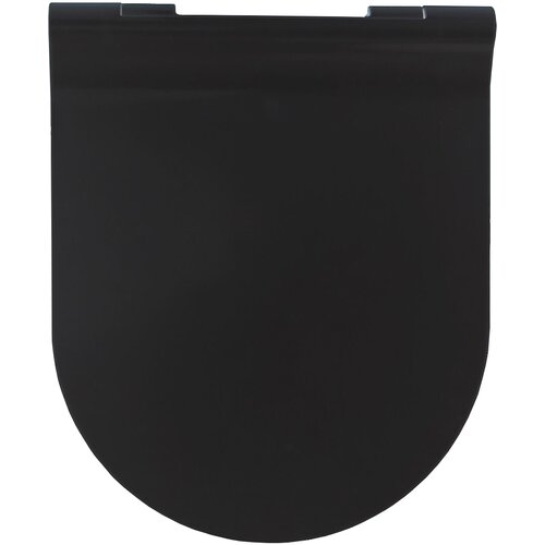 Kappa DASKA ZA WC &Scaron;OLJU D SHAPE SLIM BLACK SOFT CLOSE Cene