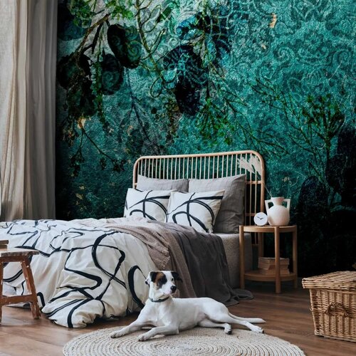  Foto tapeta - Emerald Garden 147x105 Slike