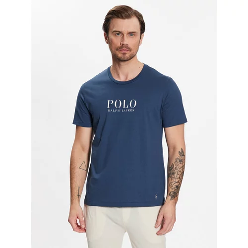 Polo Ralph Lauren Majica 714899613002 Mornarsko modra Regular Fit