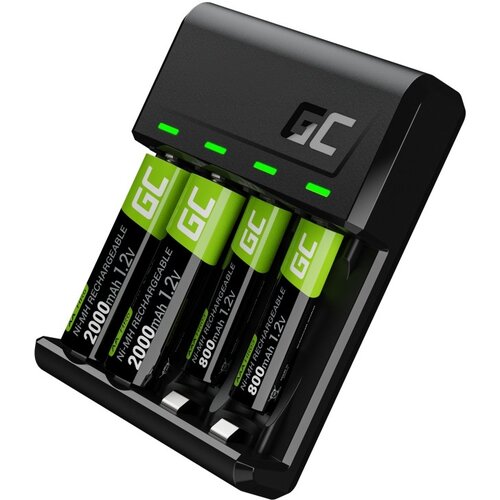 Green cell Polnilnik baterij VitalCharger za AA in AAA, (5000547286) Cene