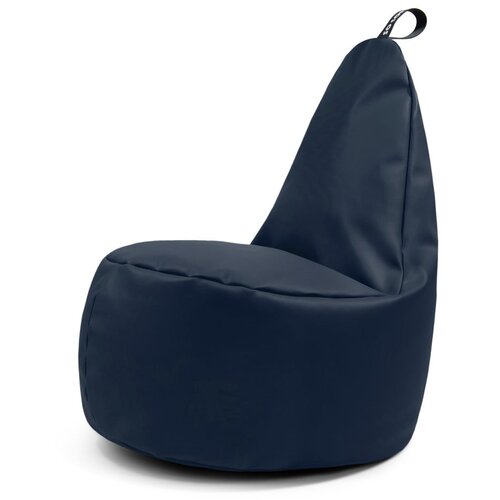 So Soft? Tamno plava vreća za bebe od imitacije kože Lull M &amp;ndash; Slike
