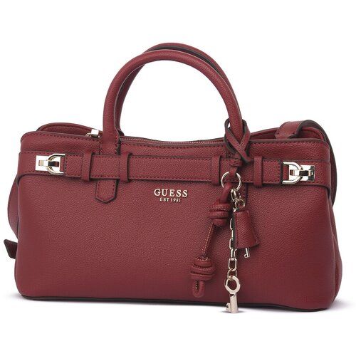 Guess Ročne torbice RED GREGORIA GIRLFRIEND SATCHEL Rdeča Slike