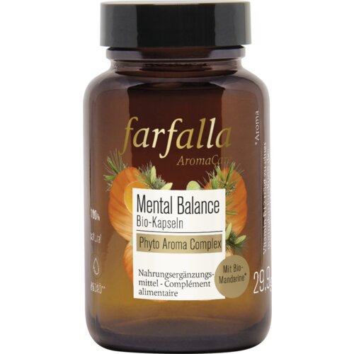 Farfalla Mental Balance Pyto Aroma Complex bio kapsule - 60 kaps. Slike