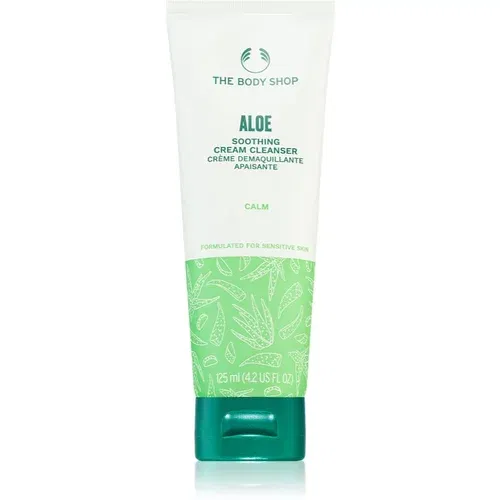 The Body Shop Aloe Soothing Cream Cleanser mlijeko za čišćenje za smirenje kože lica 125 ml