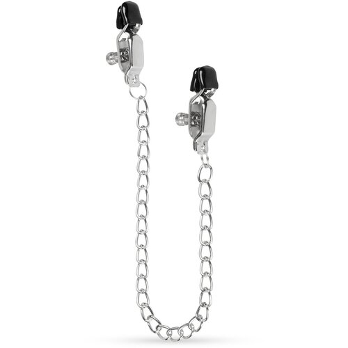 Easytoys Fetish Collection Big Nipple Clamps With Chain Cene