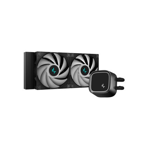 DeepCool komplet za tekočinsko hlajenje AIO Liquid Cooler LE520, črn Slike