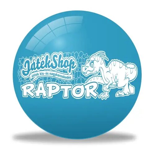 Zikin raptor dinosaur plava gumena lopta 22cm Cijene