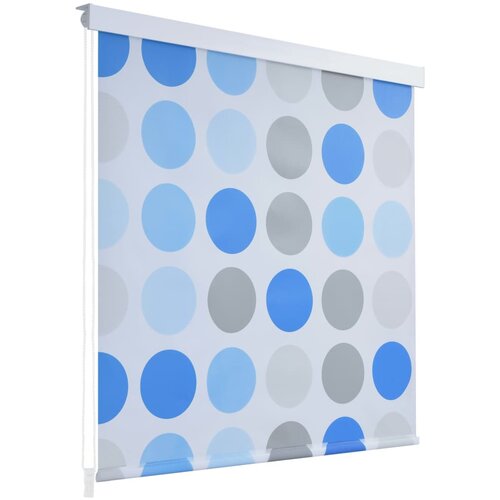 VidaXL Rolo senčilo za tu&amp;scaron; 120x240 cm vzorec krogov Slike