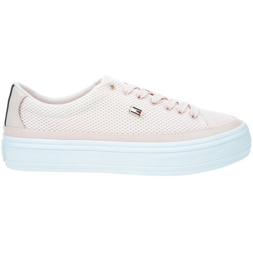 Tommy Hilfiger Nizke superge Vulc Monotype Rožnata Slike