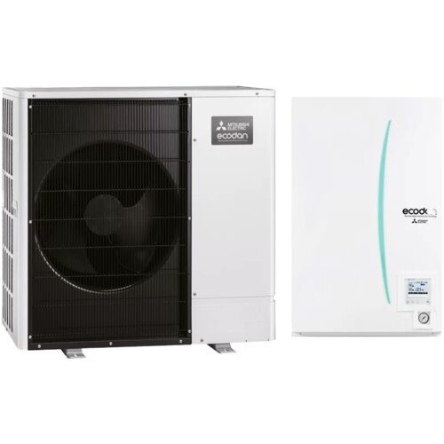 Mitsubishi ecodan PUD-SWM100YAA+ERSD-YM9D 10 kW split toplotna črpalka brez bojlerja - Slike