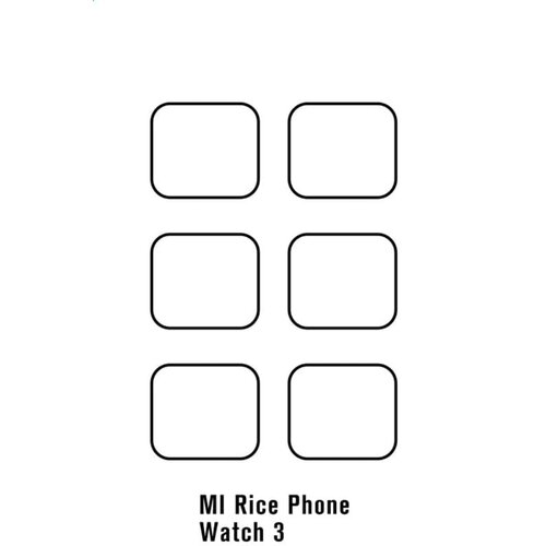  Hydrogel za&amp;scaron;titna folija za mi rice phone watch 3 Slike