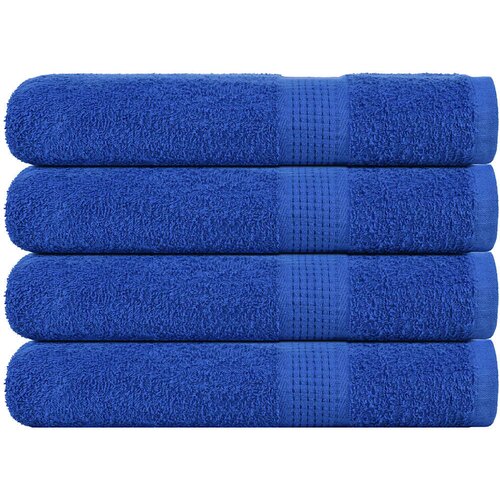 Furnova Brisače 4 kos modra 100x200 cm 360 g/m² 100% bombaž, (21916848) Cene